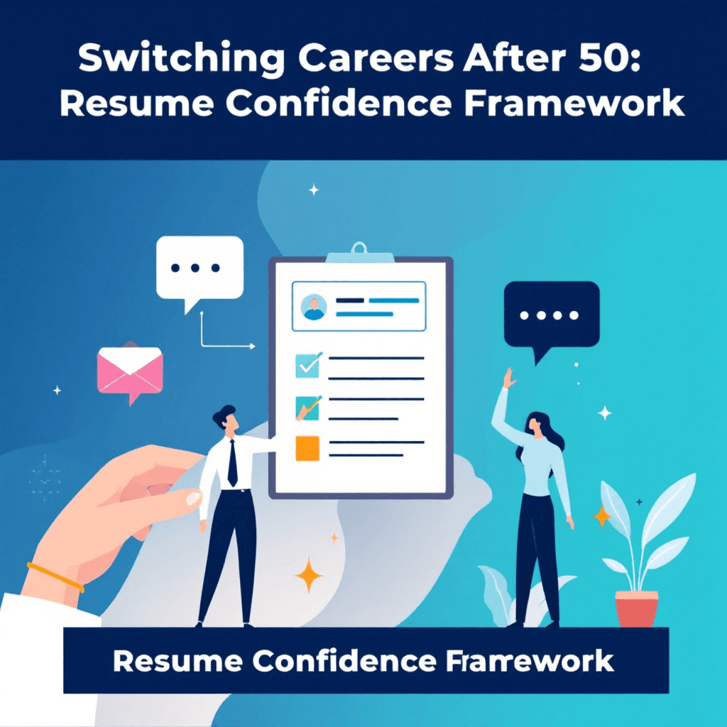 Resume Confidence Framework for Switching Careers After 50 Resume Confidence Framework for Switching Careers After 50